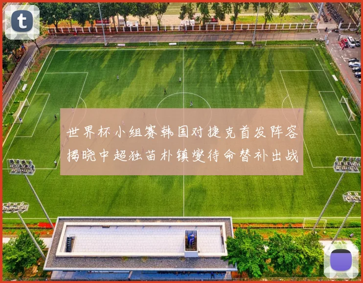 世界杯小组赛韩国对捷克首发阵容揭晓中超独苗朴镇燮待命替补出战